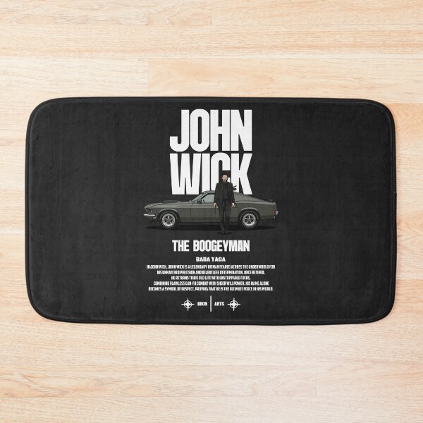 Item preview, John Wick Ford Mustang Boss 429 designed and sold by BronArtworks.