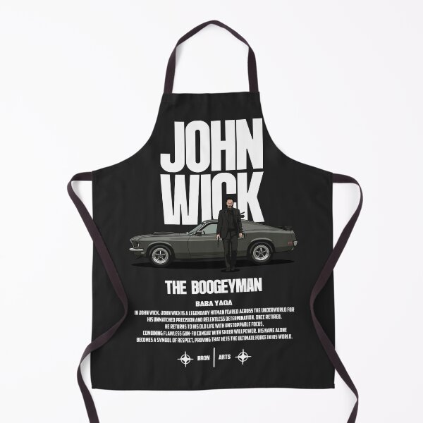 Item preview, John Wick Ford Mustang Boss 429 designed and sold by BronArtworks.