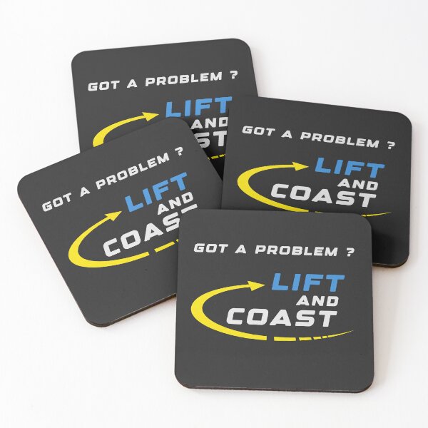 Item preview, Lift & Coast - Got a problem? - Asphalt grey & Yellow- The New Formula Era  designed and sold by LiftAndCoast.