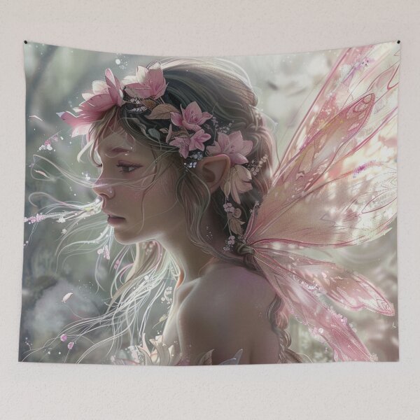 Item preview, Fairy of Flowers designed and sold by bubblyrainbow.