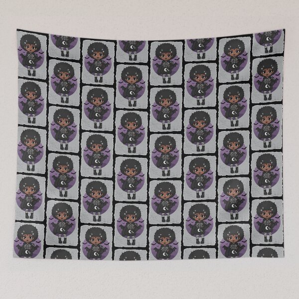 Item preview, afro goth designed and sold by lotsagoth.