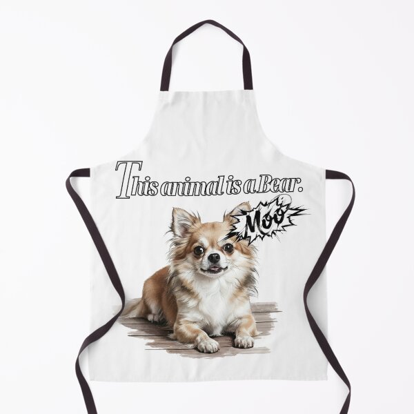 Item preview, This Animal Is A Bear. MOO. - Funny Chihuahua Meme designed and sold by Animal Xeno Circus.