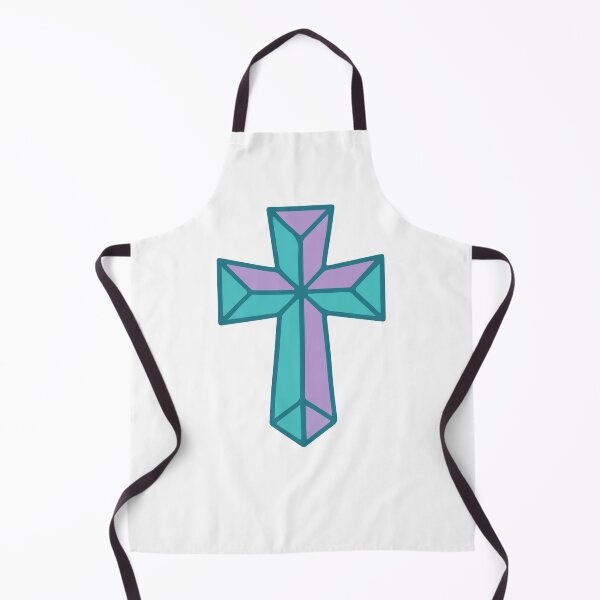 Item preview, Modern Stained Glass Cross | Colorful Christian Cross Art | Minimal Cross Symbol designed and sold by stylishdzign.