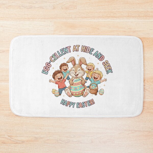Item preview, Watercolor Easter Bunny & The Happy Seekers designed and sold by Josie37.
