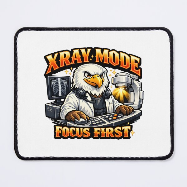 Item preview, Xray Mode Focus First – Radiology Tech Power Design designed and sold by ClinicalHubs.