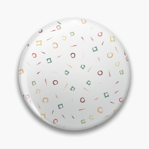 Item preview, Playful Retro Confetti Pattern Colorful Shapes designed and sold by ArtDamaskin.