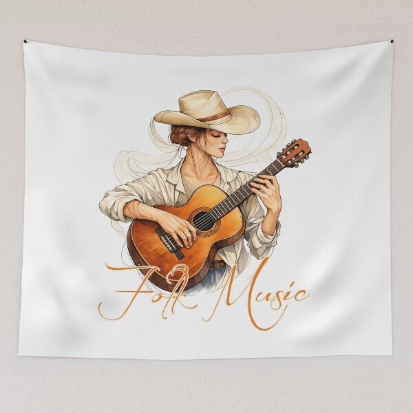 Item preview, FOLK MUSIC designed and sold by TATTOO-DESIGN.
