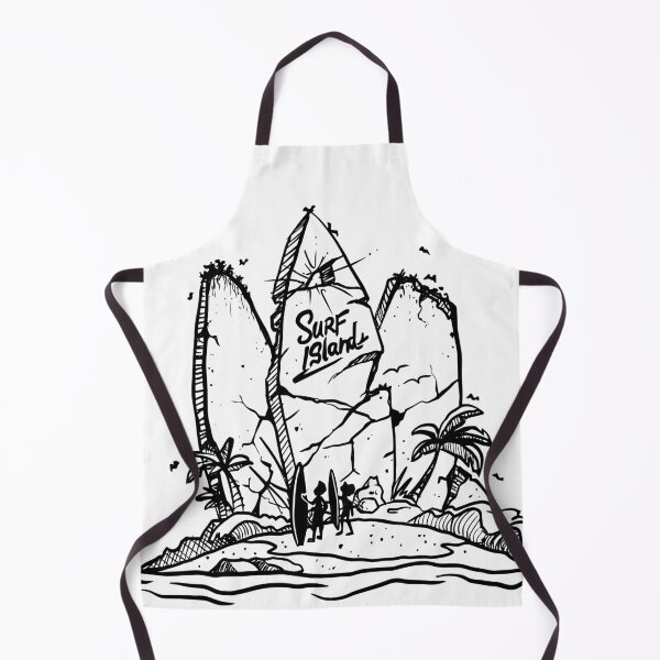 Item preview, Surf Island, Chill, Relaxed, Beach Vibe vector design designed and sold by TheDezignKitchen.
