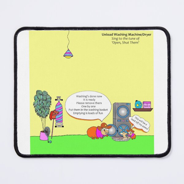 Item preview, Unload Washing Machine/Dryer - Open, Shut Them designed and sold by tuneinwithamy.