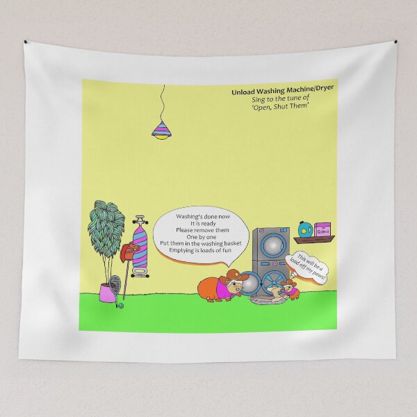 Item preview, Unload Washing Machine/Dryer - Open, Shut Them designed and sold by tuneinwithamy.