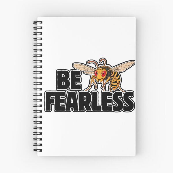 Item preview, BE FEARLESS - Bold Wasp / Hornet Motivation designed and sold by Animal Xeno Circus.