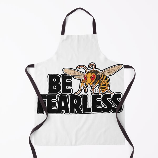 Item preview, BE FEARLESS - Bold Wasp / Hornet Motivation designed and sold by Animal Xeno Circus.