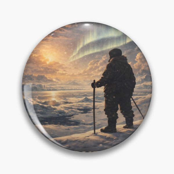 Item preview, Vintage Antarctic Expedition Poster – By Endurance We Conquer – Retro Explorer Wall Art designed and sold by Globalcitytees.