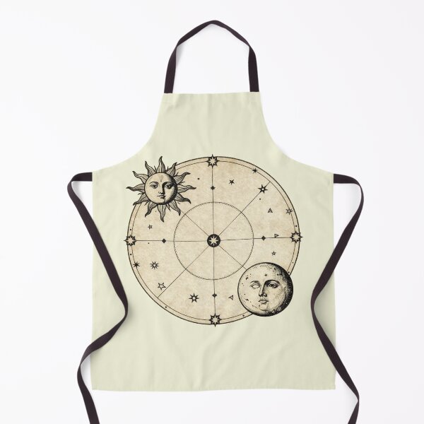 Item preview, Vintage Sun & Moon Astrology Chart - Celestial Art designed and sold by Zentavix.