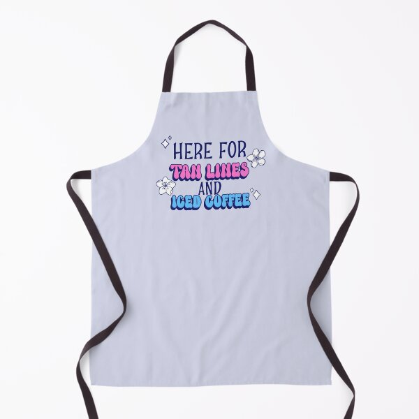 Item preview, Retro Here for Tan Lines and Iced Coffee Graphic designed and sold by Bold & Brewed.