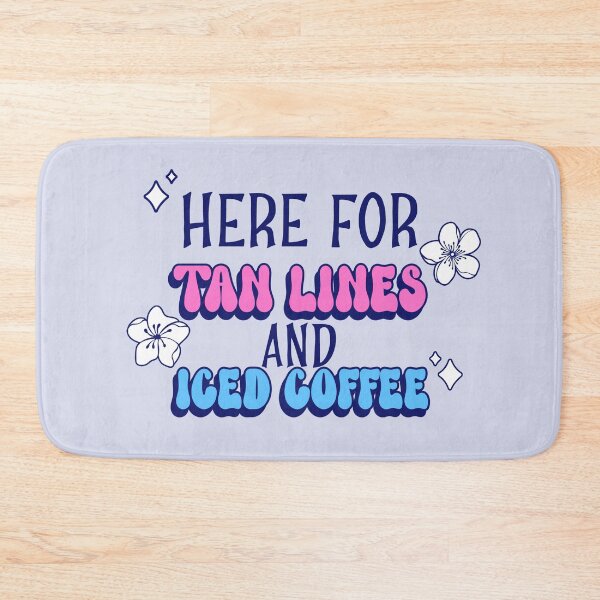 Item preview, Retro Here for Tan Lines and Iced Coffee Graphic designed and sold by Bold & Brewed.