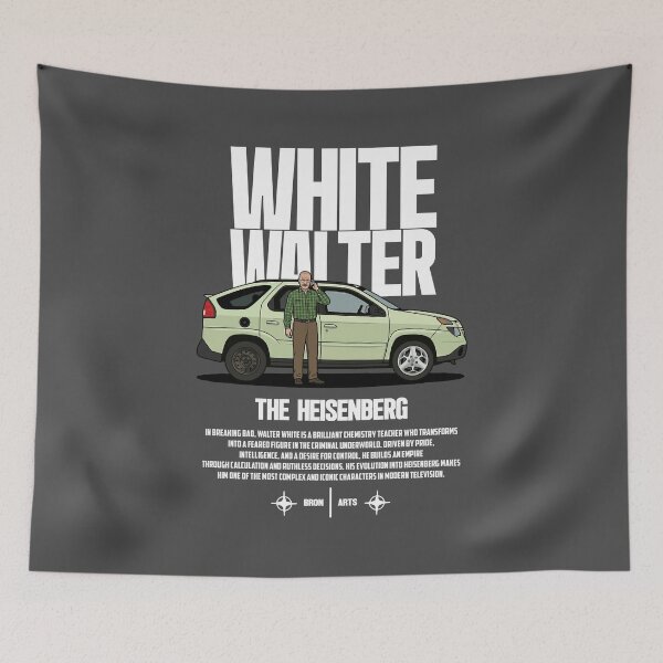 Item preview, Walter White Pontiac Aztek designed and sold by BronArtworks.