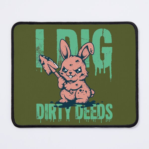 Item preview, Grumpy Gardener Bunny designed and sold by SignumShop.