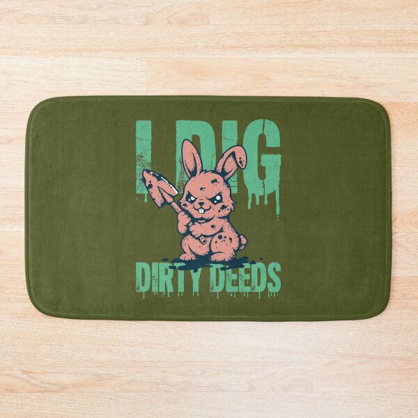 Item preview, Grumpy Gardener Bunny designed and sold by SignumShop.