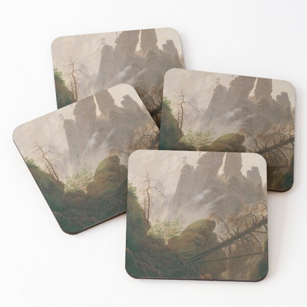 Item preview, Rocky Landscape in the Elbe Sandstone Mountains designed and sold by SharonTheFirst.