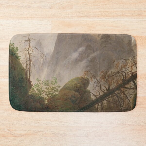 Item preview, Rocky Landscape in the Elbe Sandstone Mountains designed and sold by SharonTheFirst.