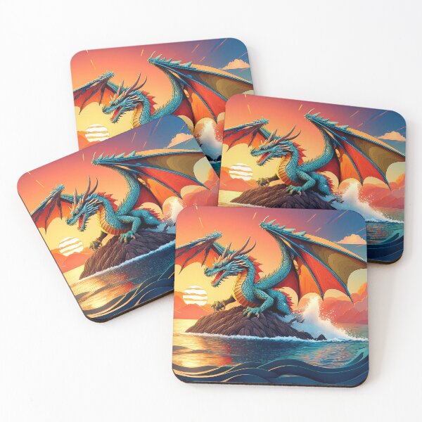 Item preview, Dragon Tapestry, duvet cover, throw blanket, shower curtain designed and sold by CharlottePlaceArt.