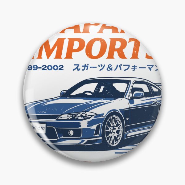 Item preview, Japan Imports Silvia S15 JDM Car Graphic designed and sold by Matinez Pink.