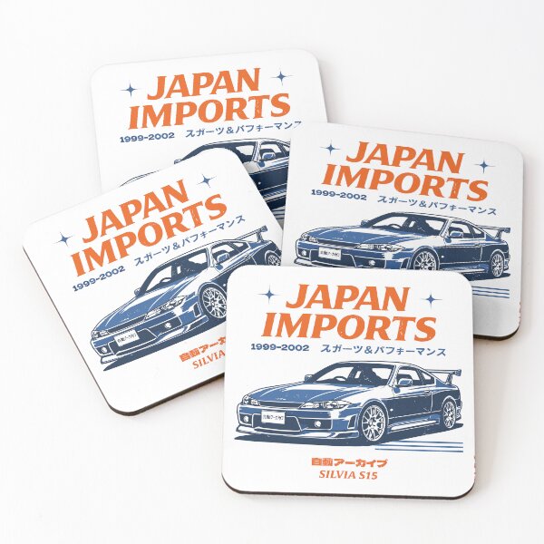 Item preview, Japan Imports Silvia S15 JDM Car Graphic designed and sold by Matinez Pink.