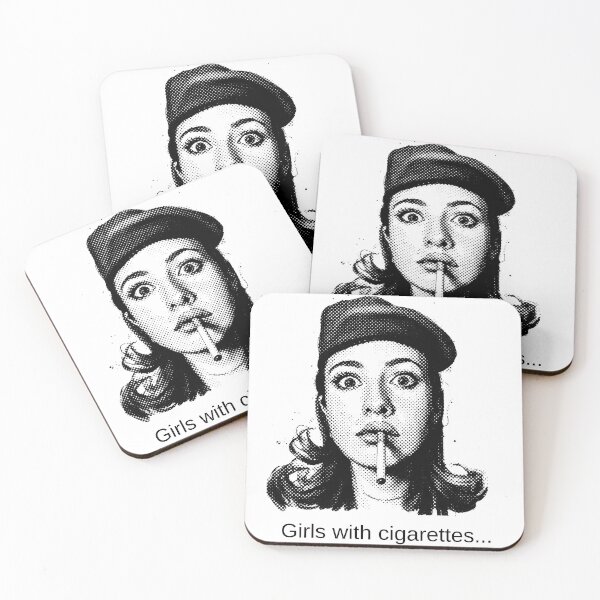 Item preview, Girls with cigarettes designed and sold by BadGirlzz.