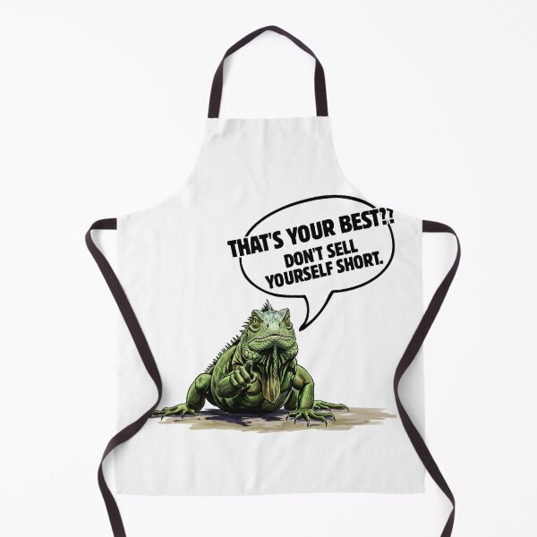 Item preview, That's Your Best? - Iguana Motivation Don't Sell Yourself Short designed and sold by Animal Xeno Circus.