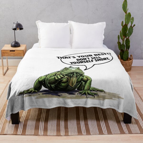 Item preview, That's Your Best? - Iguana Motivation Don't Sell Yourself Short designed and sold by Animal Xeno Circus.