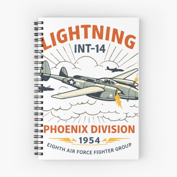 Item preview, Lightning INT-14 Phoenix Division Vintage Warplane designed and sold by Matinez Pink.