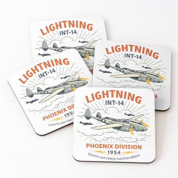Item preview, Lightning INT-14 Phoenix Division Vintage Warplane designed and sold by Matinez Pink.