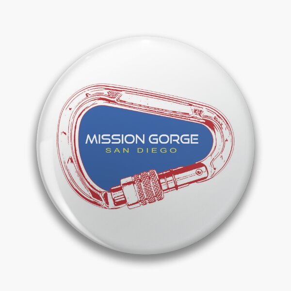 Item preview, Mission Gorge San Diego Climbing Carabiner designed and sold by Esskay Designs.