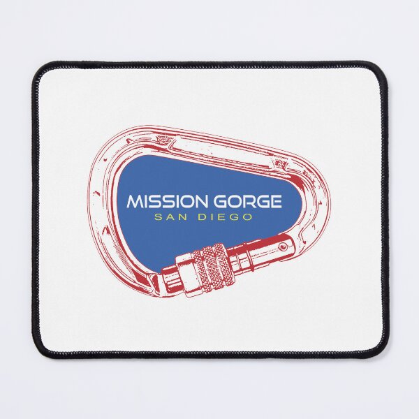 Item preview, Mission Gorge San Diego Climbing Carabiner designed and sold by Esskay Designs.