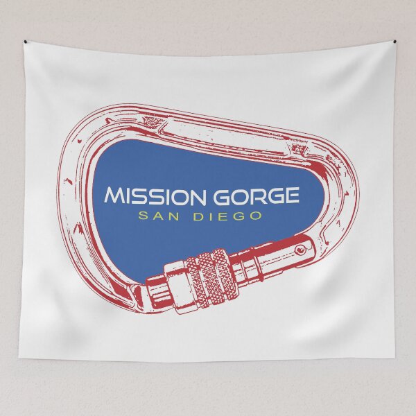 Item preview, Mission Gorge San Diego Climbing Carabiner designed and sold by Esskay Designs.