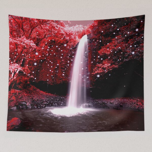 Item preview, Colorful Wallcovering Tapestry, duvet cover, throw blanket, shower curtain designed and sold by CharlottePlaceArt.