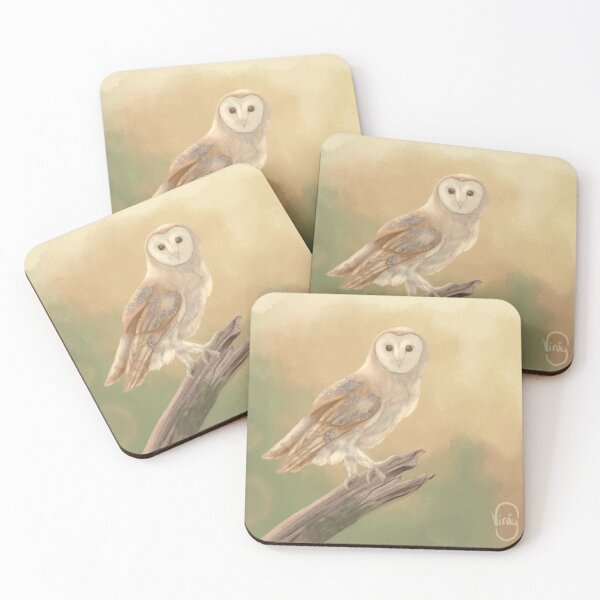 Item preview, Barn Owl in spring designed and sold by KimeraOne.
