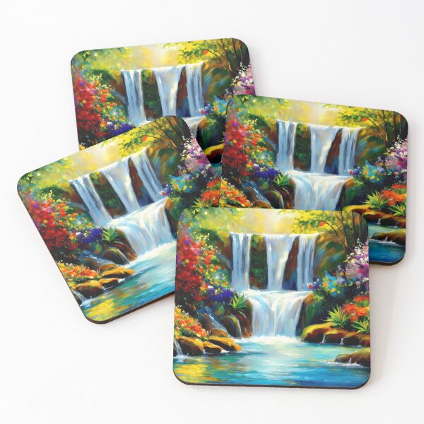 Item preview, Colorful Wallcovering Tapestry, duvet cover, throw blanket, shower curtain designed and sold by CharlottePlaceArt.