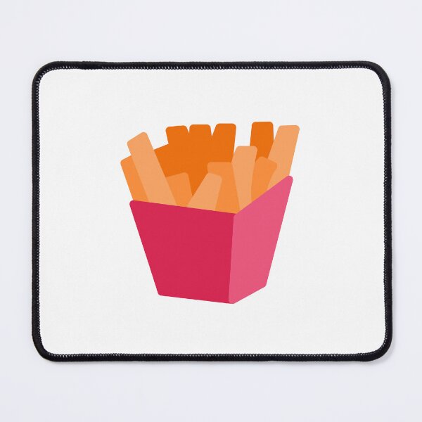 Item preview, Golden French Fries Sticker - Classic Side Dish Sticker for Fast Food Fans & Diners designed and sold by Tr Creative Design.
