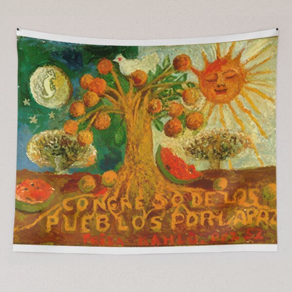 Item preview, Congress of Peoples for Peace - Frida Kahlo  designed and sold by nebelimr.