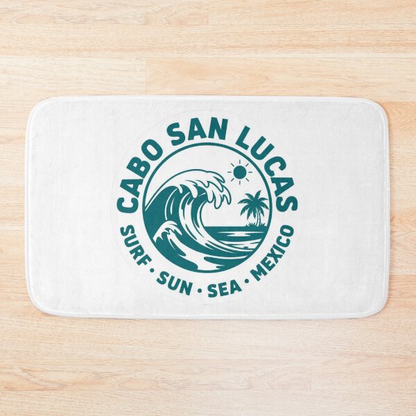 Item preview, Cabo San Lucas Surf Sticker – Retro Wave Badge – Baja California Sur Mexico designed and sold by Timeless Design.