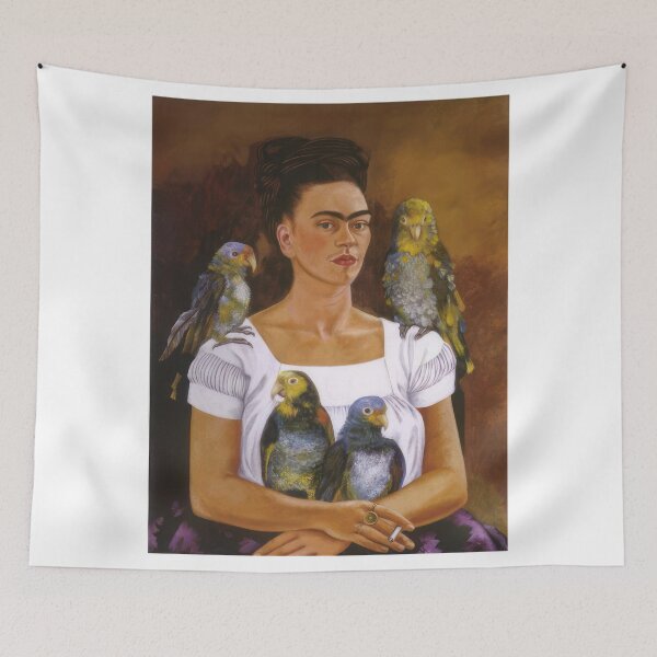 Item preview, Me and My Parrots - Frida Kahlo  designed and sold by nebelimr.