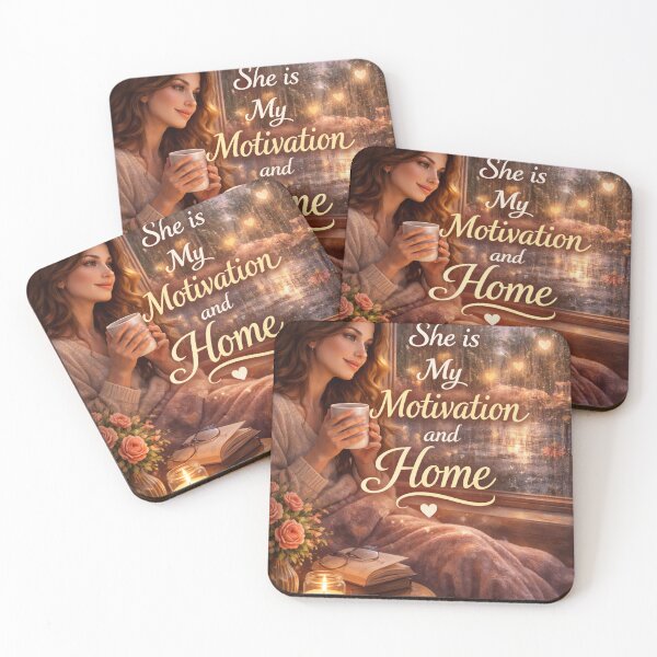 Item preview, She is My Motivation and Home designed and sold by Kitsure.