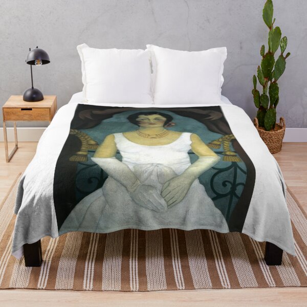 Item preview, Portrait of a Woman in White - Frida Kahlo designed and sold by nebelimr.