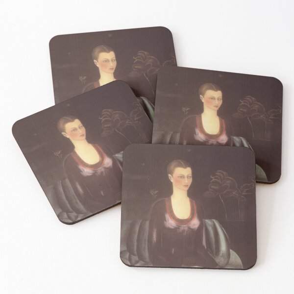 Item preview, Portrait of Alicia Galant - Frida Kahlo  designed and sold by nebelimr.