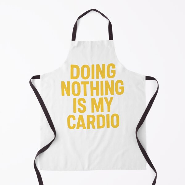 Item preview, Copy of Doing Nothing Is My Cardio – Funny Lazy Day Quote designed and sold by Supergrafix07.