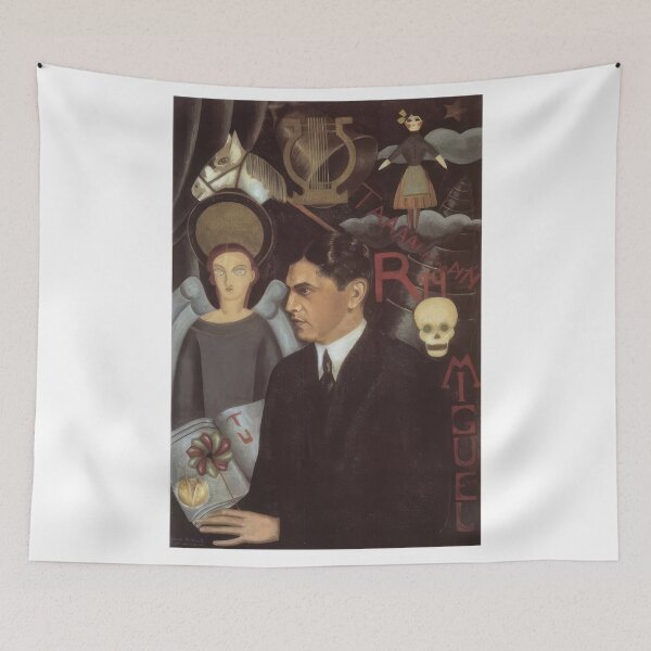 Item preview, Portrait of Miguel N. Lira - Frida Kahlo  designed and sold by nebelimr.