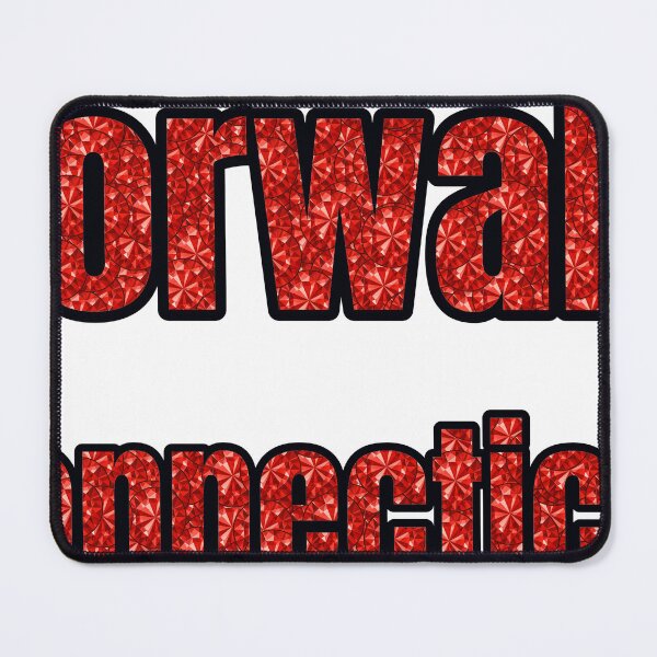Item preview, Norwalk Connecticut City Name With Red Rhinestone designed and sold by TheIconSmith.