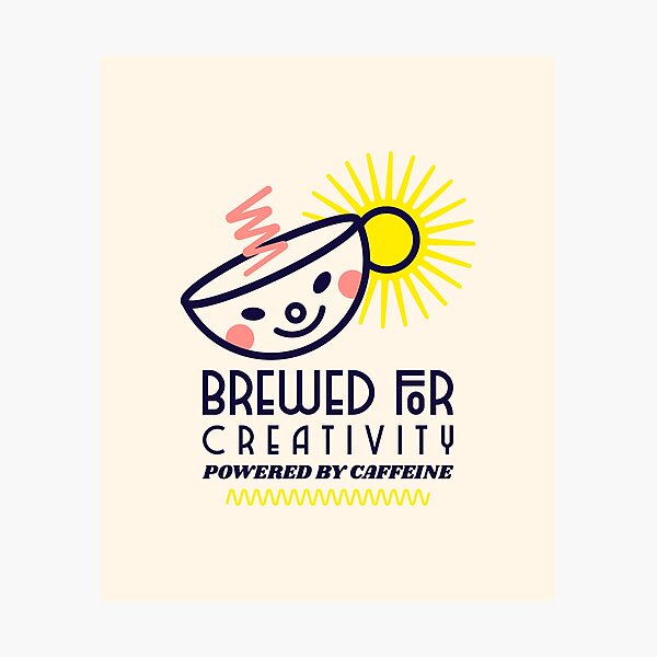Item preview, Creative Brew: Powered by Caffeine designed and sold by Bold & Brewed.